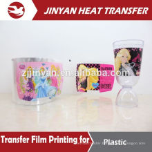 heat transfer printing film for plastic cans